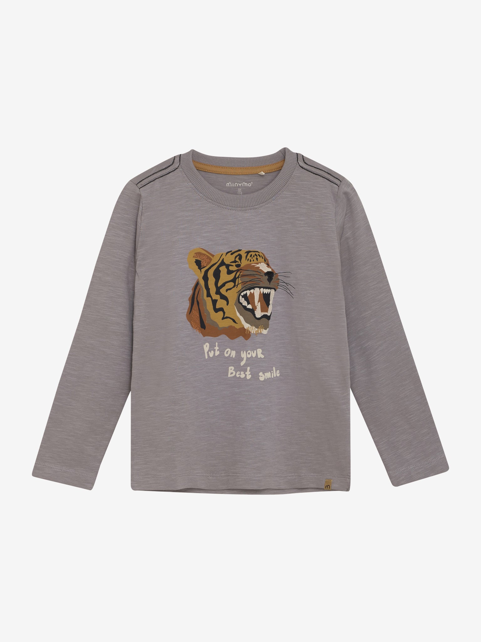 Minymo-langarm-tiger-grau-kinder