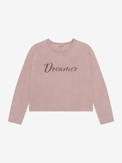 Minymo - Kinder Langarmshirt Dreamer Rosa