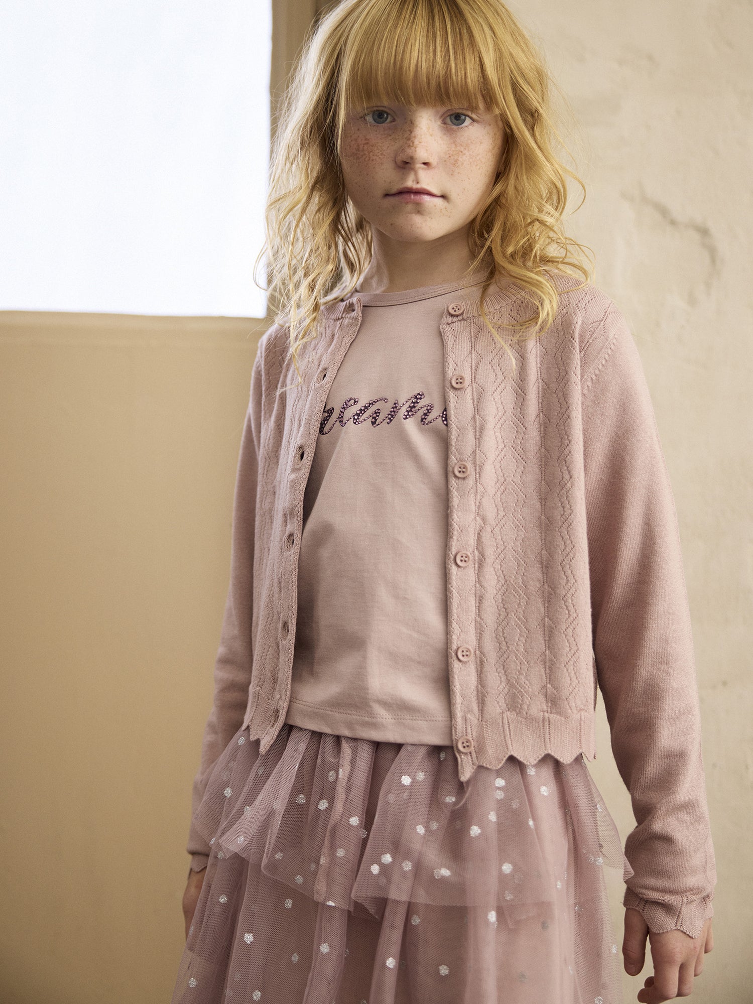Minymo - Kinder Langarmshirt Dreamer Rosa