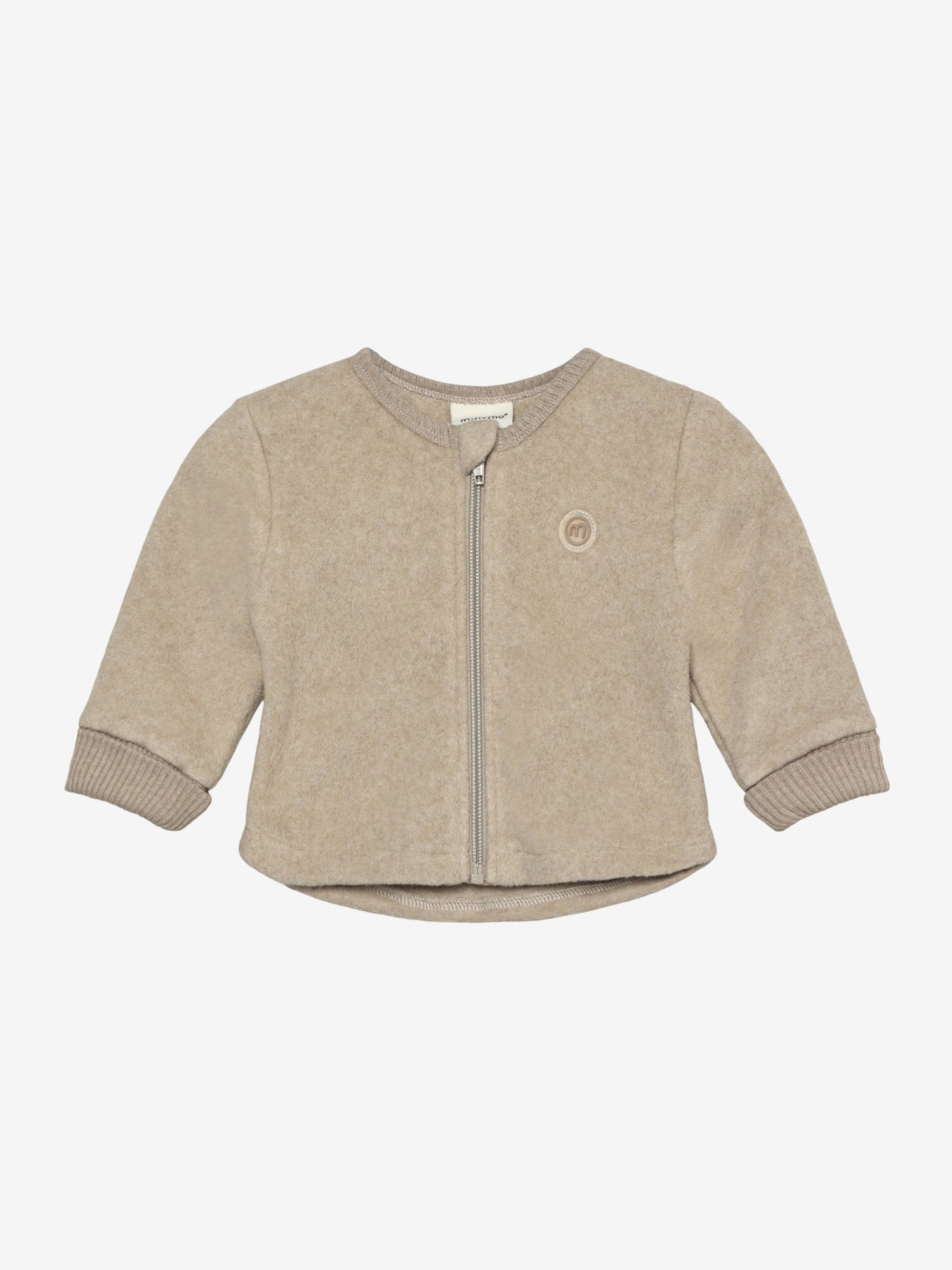 Minymo - Baby Fleecejacke braun Für Jungen und Mädchen