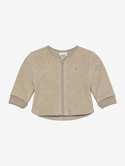 Minymo - Baby Fleecejacke braun Für Jungen und Mädchen
