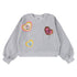 Molo - Sweatshirt für Mädchen mit Herzstickerei