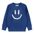 Molo - Kinder Sweatshirt in blau mit Smiley 