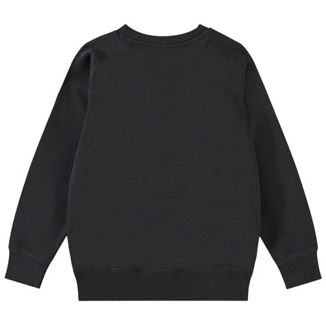 Molo - Sweatshirt ohne Kapuze in schwarz für Kinder