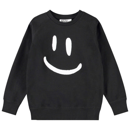 Molo - Sweatshirt für Kinder in schwarz
