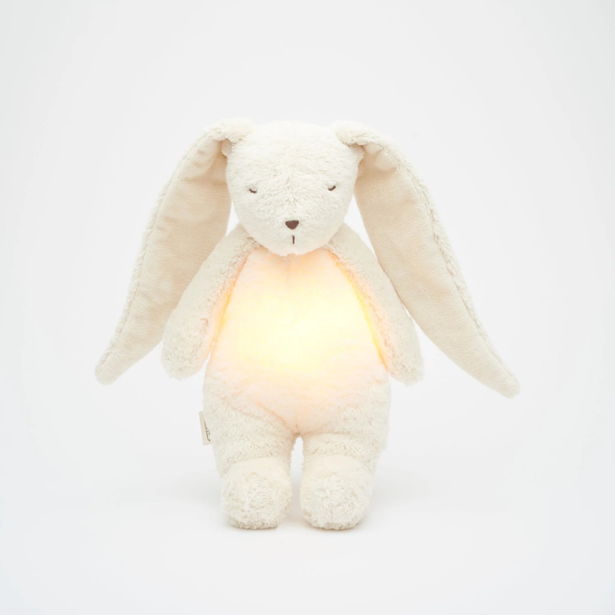 Moonie - Hase Einschlafhilfe mit Nachtlicht in weiß