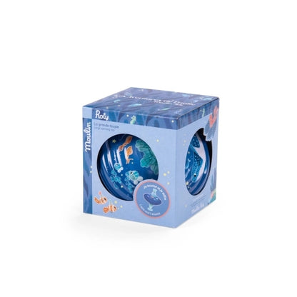 Moulin Roty - Großer Kinder Kreisel Paulie Meerestiere