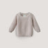 Mushie - Baby Strickpullover Biobaumwolle beige