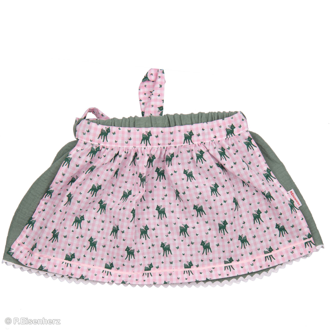 P. Eisenherz - Baby Trachtenrock mit Schleife, grün