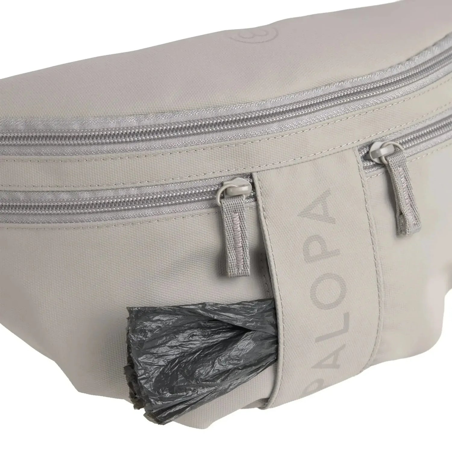 PALOPA - Damen Bauchtasche Emma Hund grau MINI &amp; ME