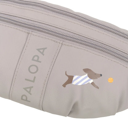 PALOPA - Kinder Bauchtasche Mini Enja Hund grau MINI &amp; ME
