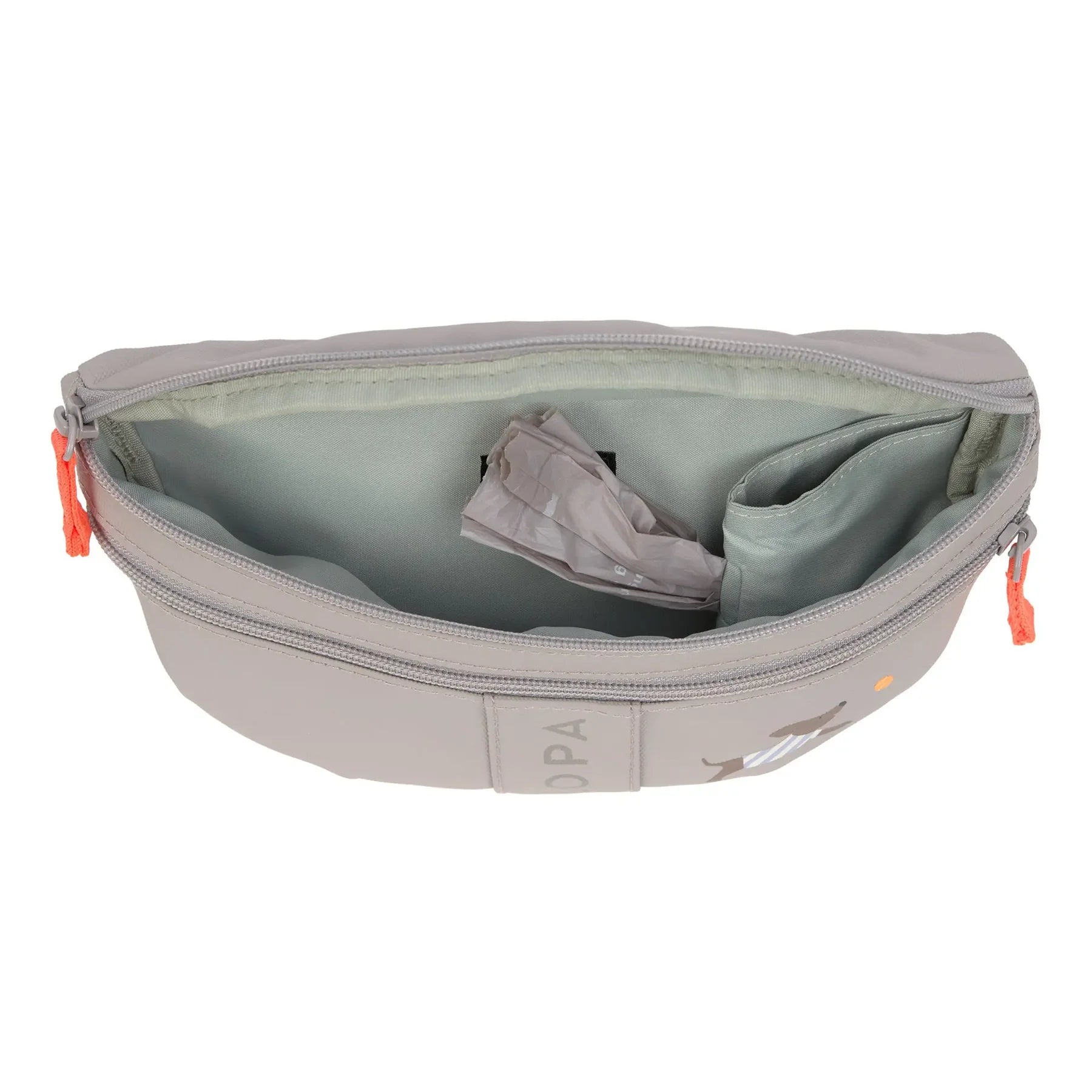 PALOPA - Kinder Bauchtasche Mini Enja Hund grau MINI &amp; ME