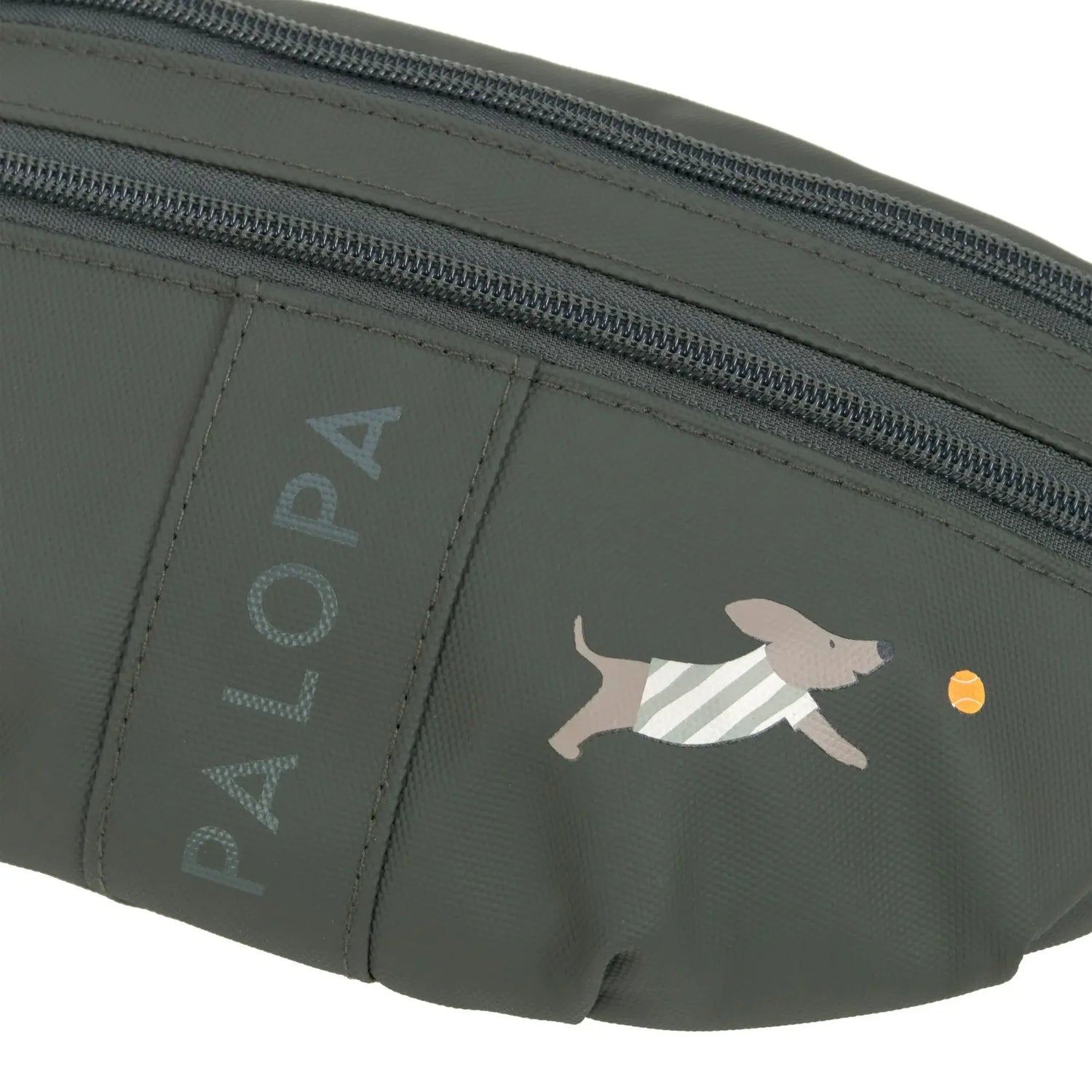 PALOPA - Kinder Bauchtasche Mini Enja Hund grün MINI &amp; ME