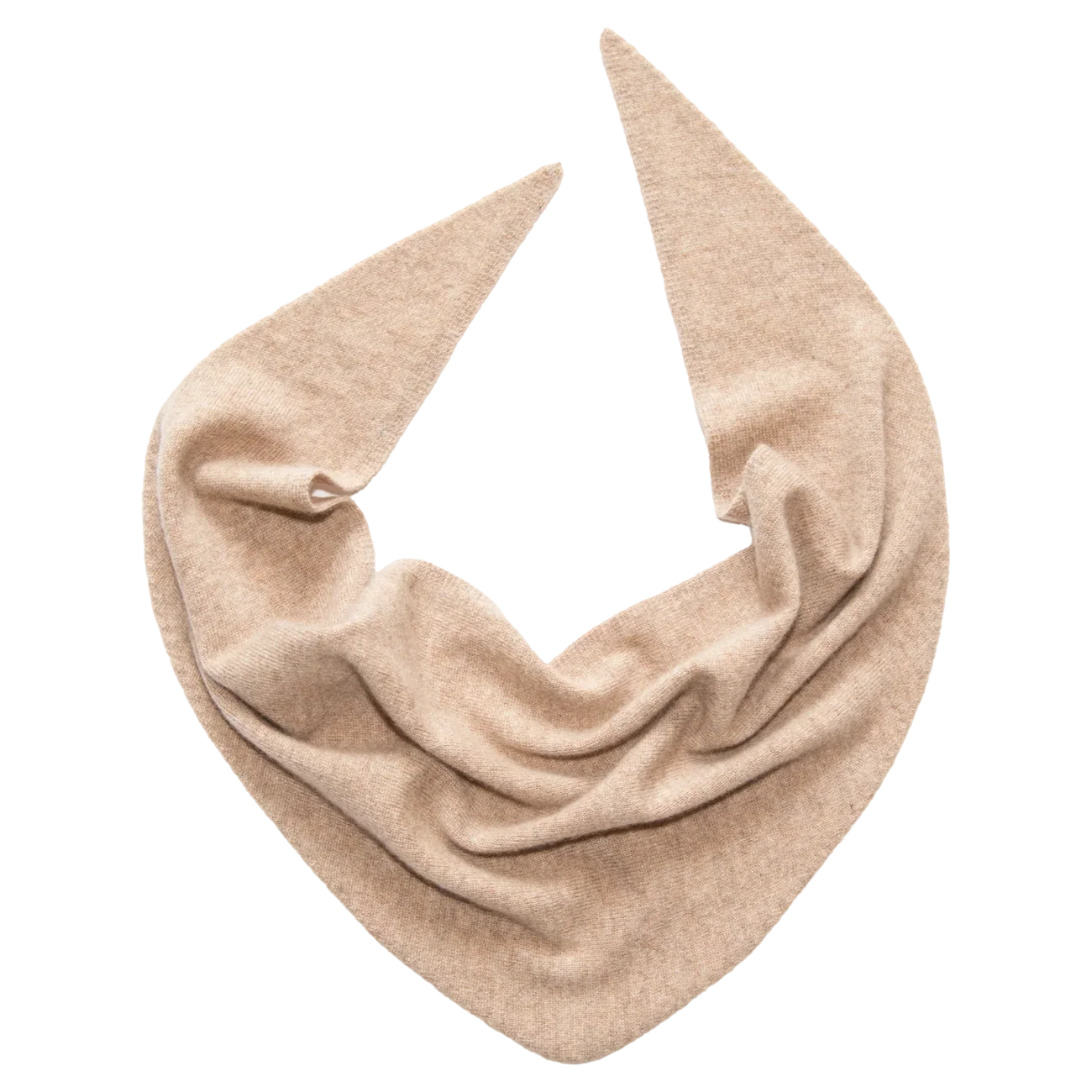 Papa Lobster - Baby &amp; Kinder Dreieckstuch Kaschmir KIM beige