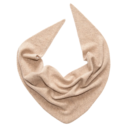 Papa Lobster - Baby &amp; Kinder Dreieckstuch Kaschmir KIM beige