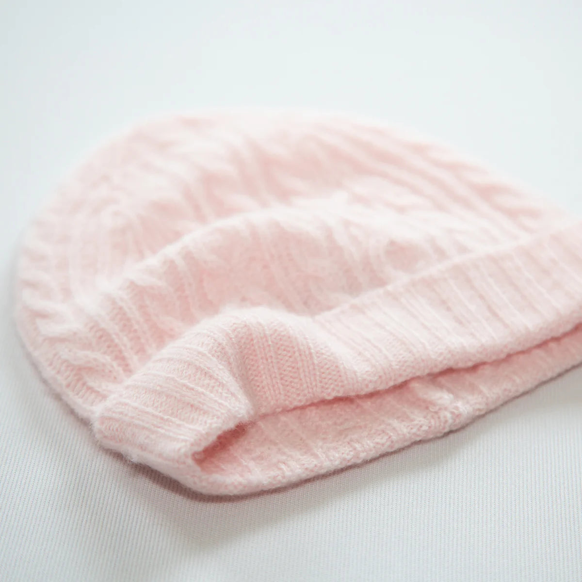 Papa Lobster - Baby Cashmere Mütze AMARI Rosé