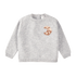 Papa Lobster - Baby Pullover Kaschmir CROISSANT grau