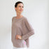 Papa Lobster - Damen Pullover Kaschmir JOHA grau