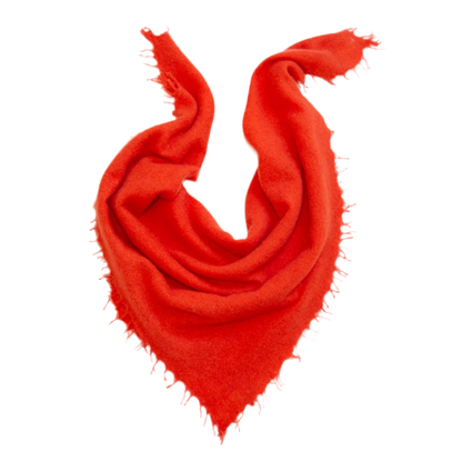 Papa Lobster - Damen Schal Kaschmir CAMILLE rot
