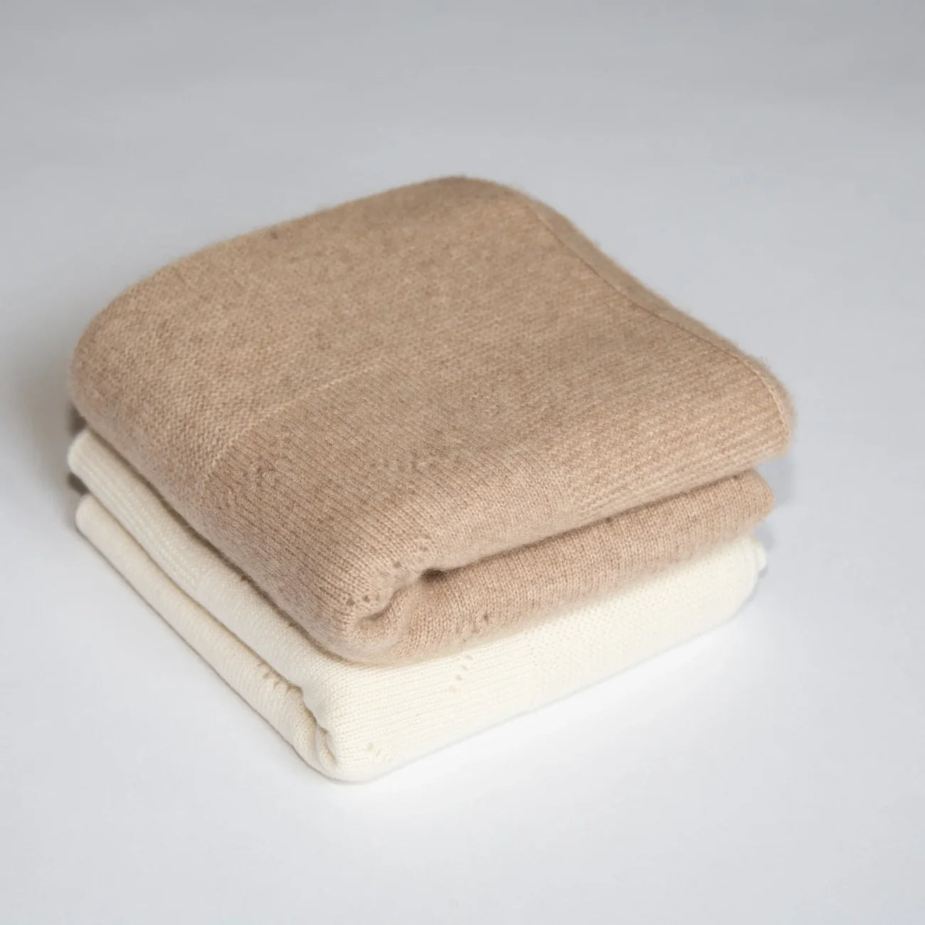 Papa Lobster - Baby Decke Kaschmir LEE beige