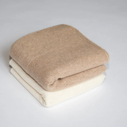 Papa Lobster - Baby Decke Kaschmir LEE beige