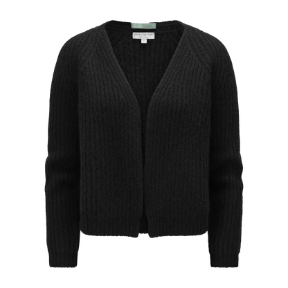 Papa Lobster - Damen Cardigan Kaschmir LOLA schwarz