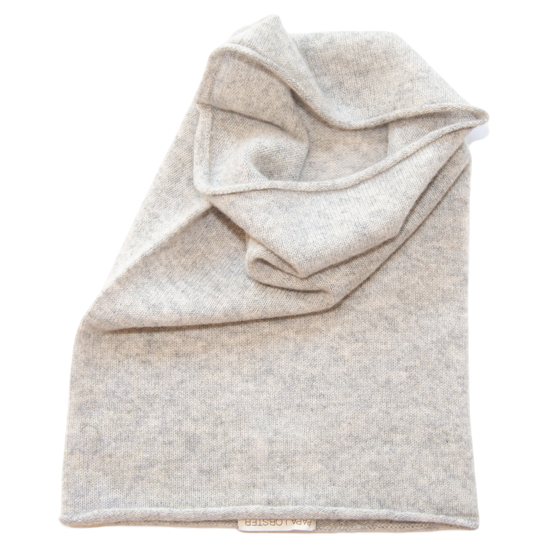 Papa Lobster - Baby & Kinder Cashmere Loopschal Nicki grau