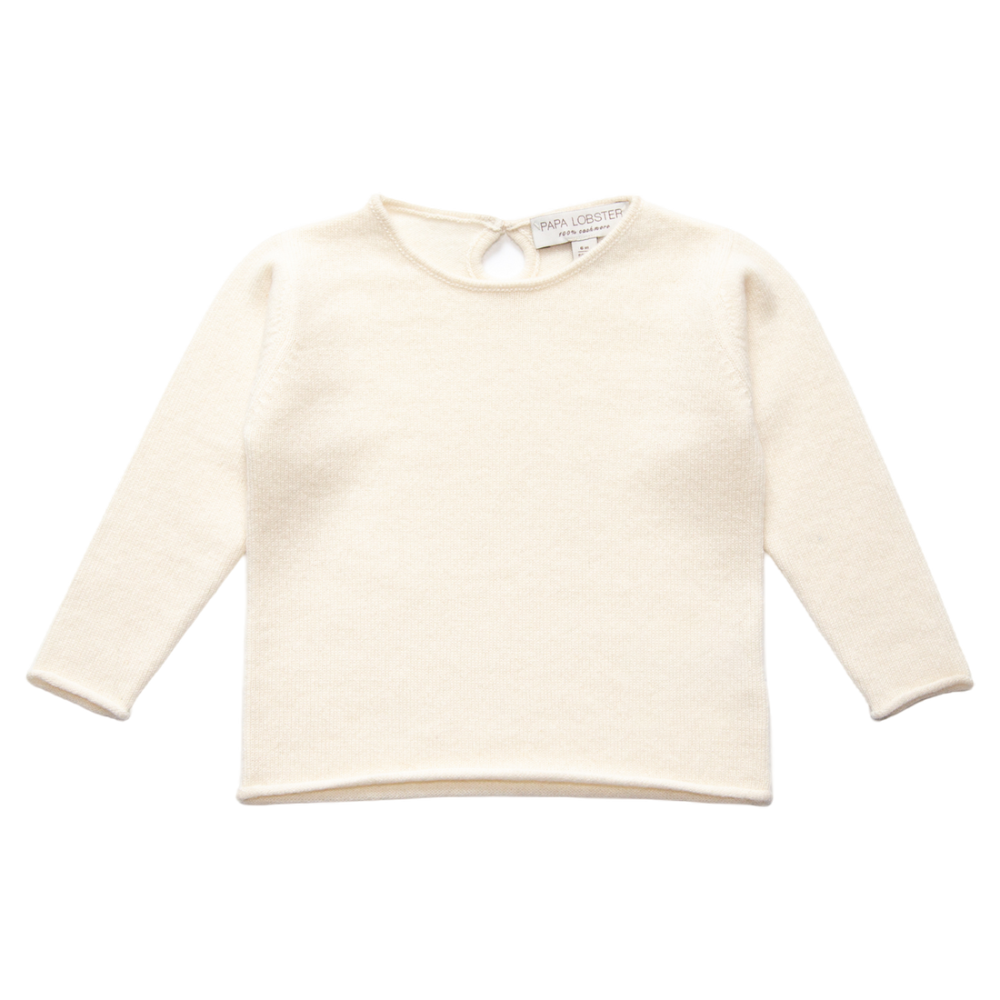 Papa Lobster - baby Cashmere Pullover Alexis natur