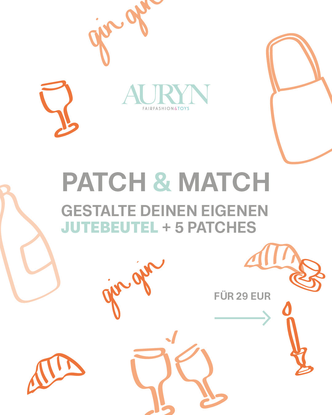 AURYN - Patch &amp; Match dein kreatives AURYN Event