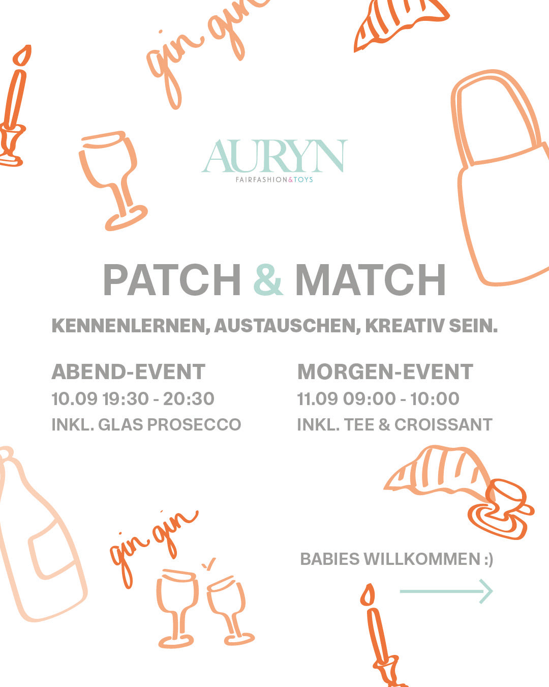 AURYN - Patch &amp; Match dein kreatives AURYN Event