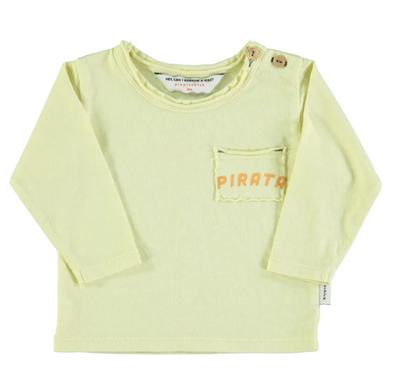 Piupiuchick - Baby Shirt neongrün Pirata