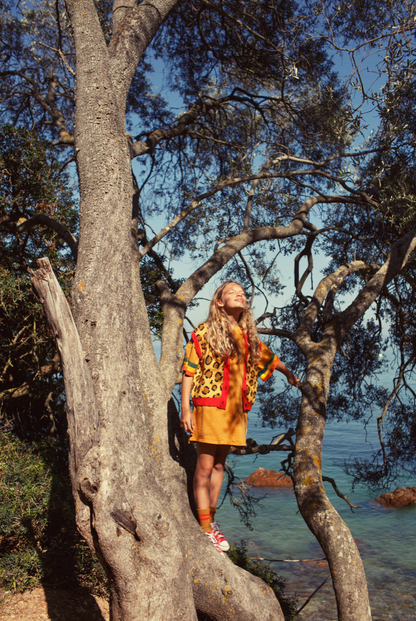 Piupiuchick - Kinder Weste "Animalprint" Baumwolle (Bio)