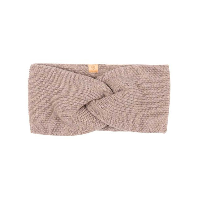 Pure Pure - Damen Stirnband Wolle/ Cashmere beige