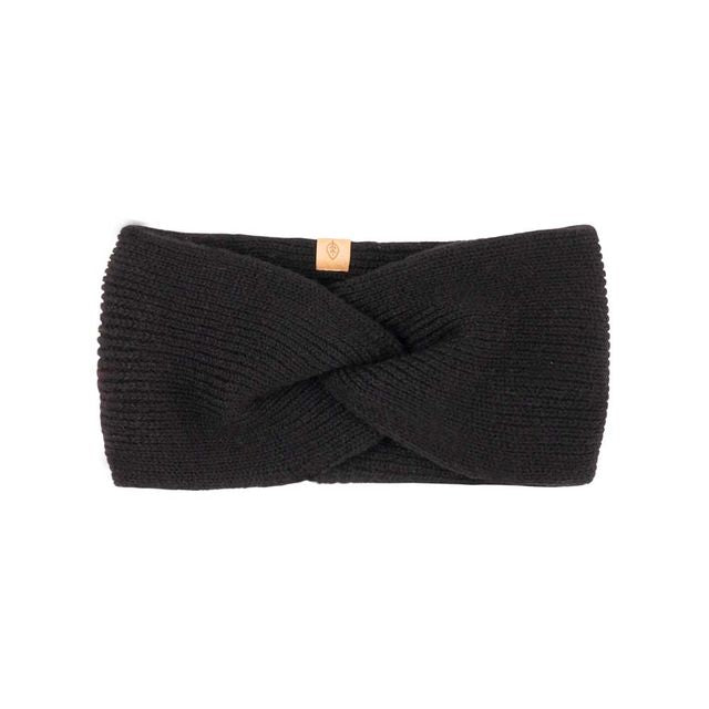 Pure Pure - Damen Stirnband Wolle/ Cashmere schwarz