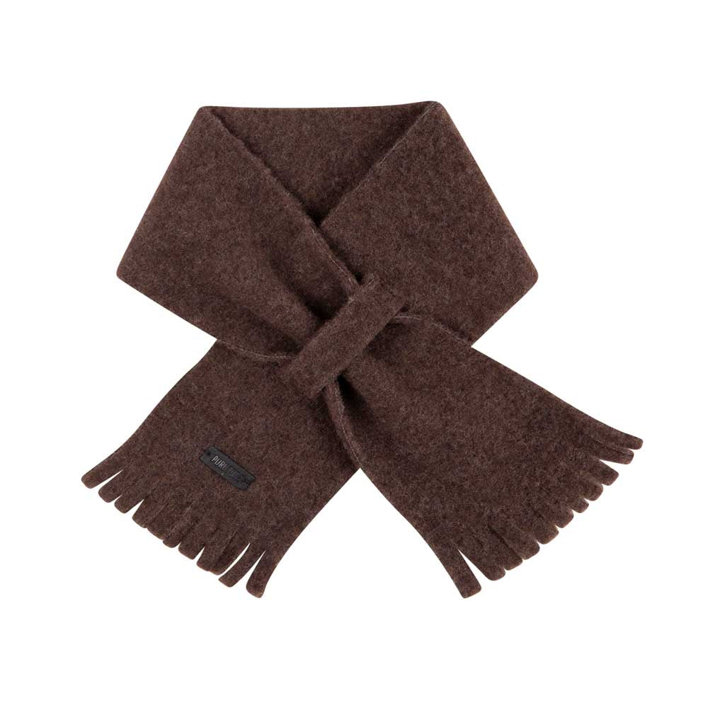 Pure Pure - Baby Schal Fleece 70x10 braun