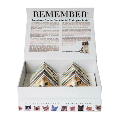 Remember - Konzentrationsspiel Memory Katzen