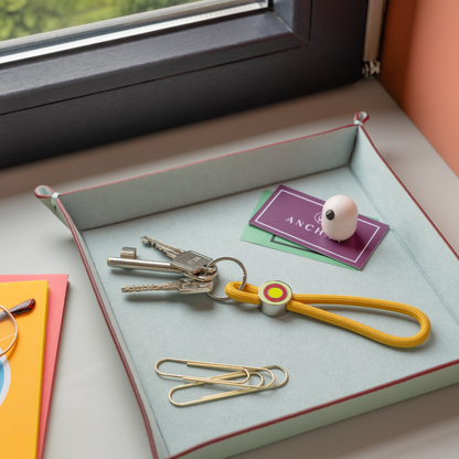 Remember - Schlüsselanhänger Ringo gelb