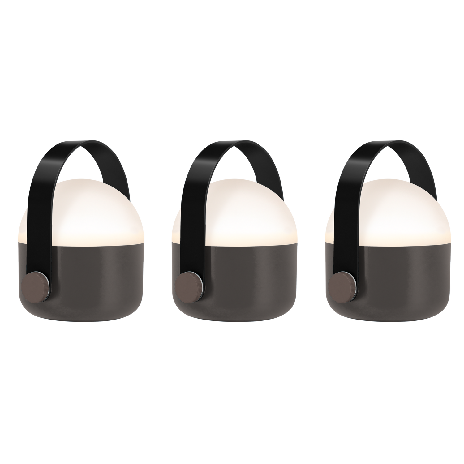 Remember - LED-Leuchten im 3er-Set, schwarz