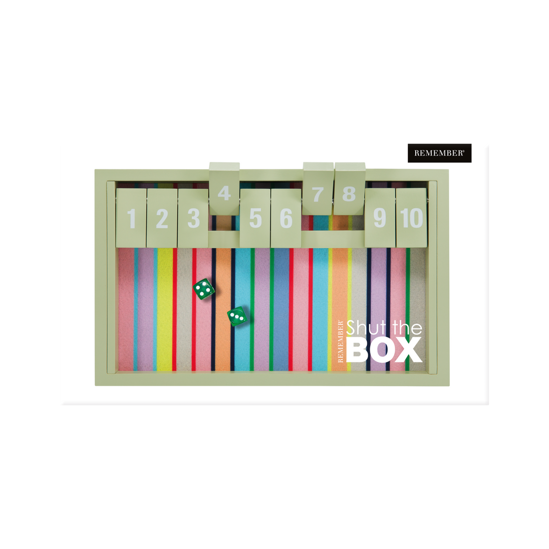 Remember - Shut the Box Zahlenspiel