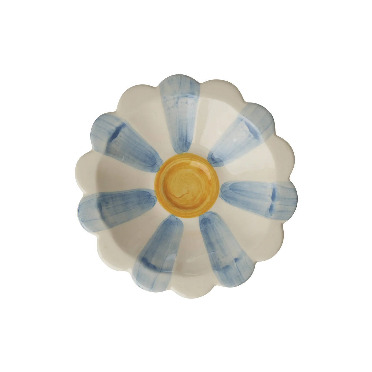 Rice - kleines Dipschälchen handbemalt blau