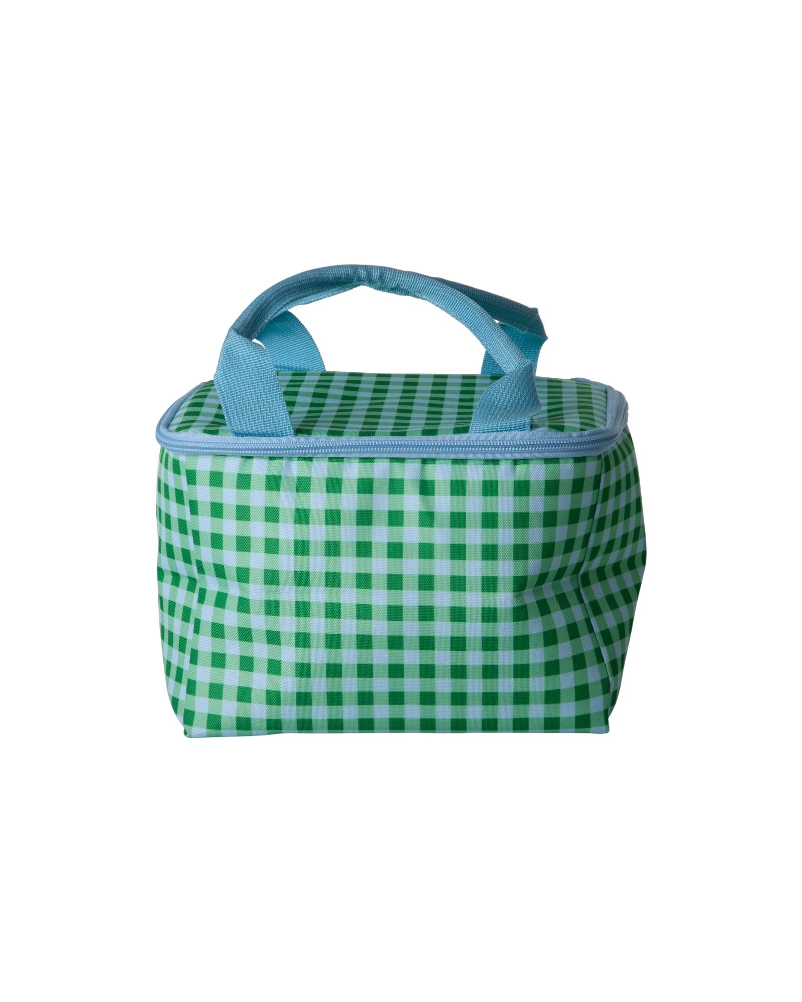Rice - Stoffkühltasche Karo grün blau