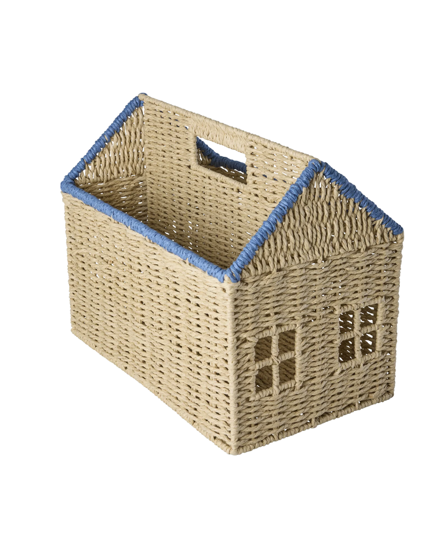 ▷ Rice - Haus Buchaufbewahrung Blau