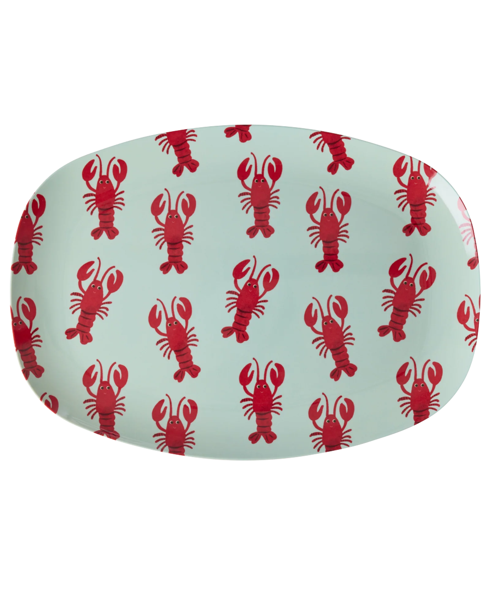 Rice - Melamin Servierplatte Lobster