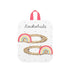 Rockahula - Haarspangen mit vintagelook und Regenbogen-Form für Kidner/Mädchen