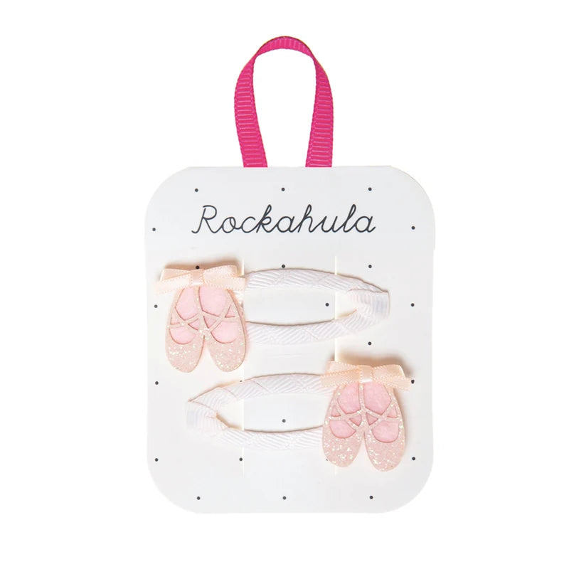 Rockahula - Haarspangen Ballettschuhe Rosa