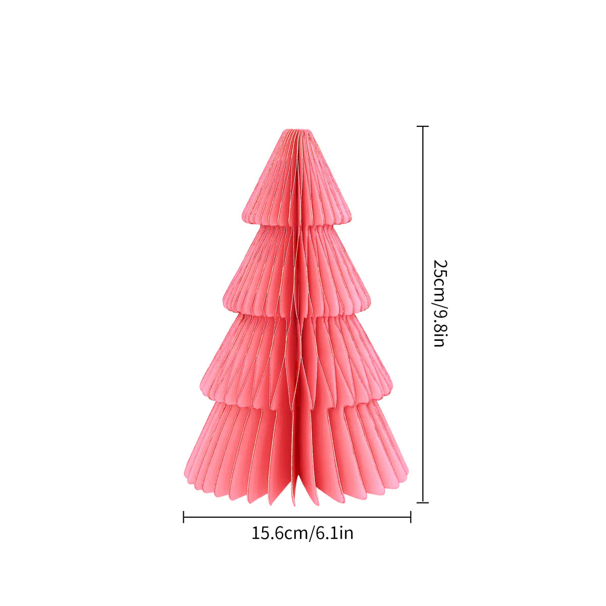 Von Rike - Weihnachtsdeko Tannenbaum rosa in drei Größen