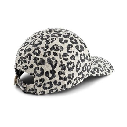 Rose in April - Cap 23 Degrees Leoprint schwarz/ natur