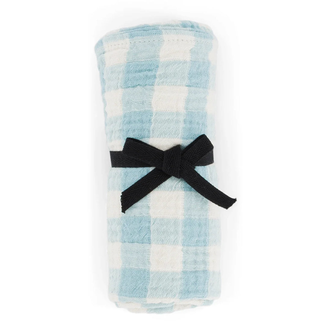 Rose in April - Swaddle karo hellblau MINI &amp; ME