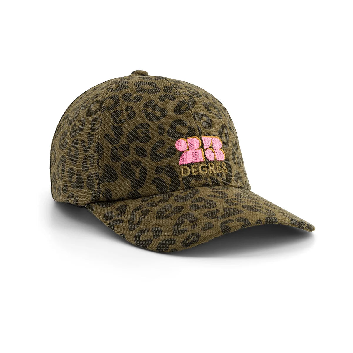 Rose in April - Cap 23 Degrees Leoprint schwarz/ olive