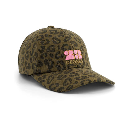 Rose in April - Cap 23 Degrees Leoprint schwarz/ olive
